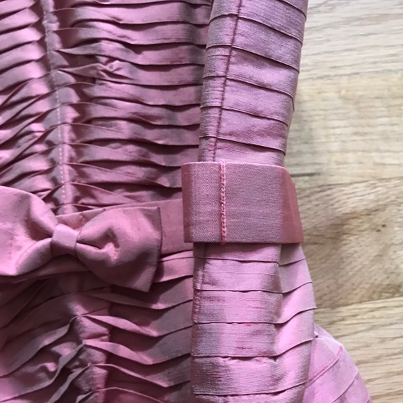 Betsey Johnson Silk Party Dress Pink Size 4 - Picture 7 of 12